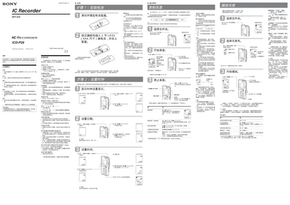 sony 索尼ICD-P28